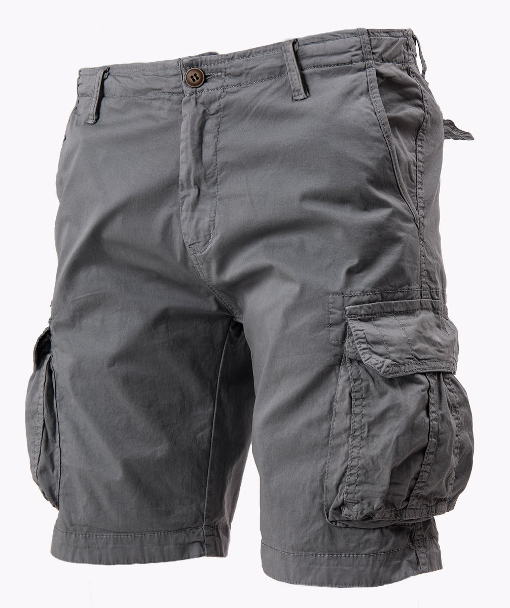 Pantaloni Cargo Pantaloncini Corti Uomo Con Tasche Pantaloni Corti
