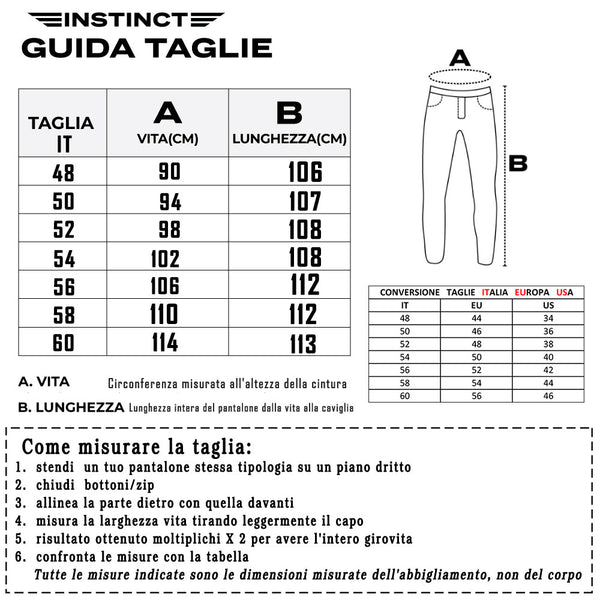 Pantaloni Chino Uomo TAGLIE FORTI Primavera Estate Casual Eleganti Ufficio 48-60