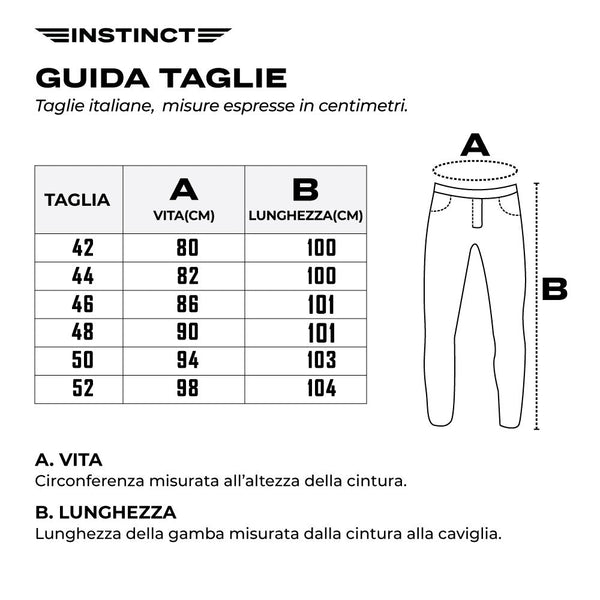 Jeans da Uomo Invernale Slim Fit Pantaloni Caldi con Strappi Classico Strappati