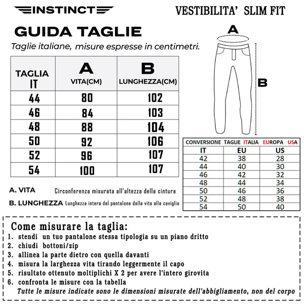 Pantaloni Uomo Cargo Tasconato Slim Fit con Tasche Laterali Tasconi Multitasche