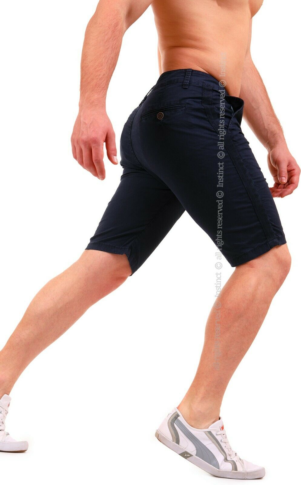 Pantaloni Corti Uomo Lino Pantaloni Corti Cotone Casual Comodo