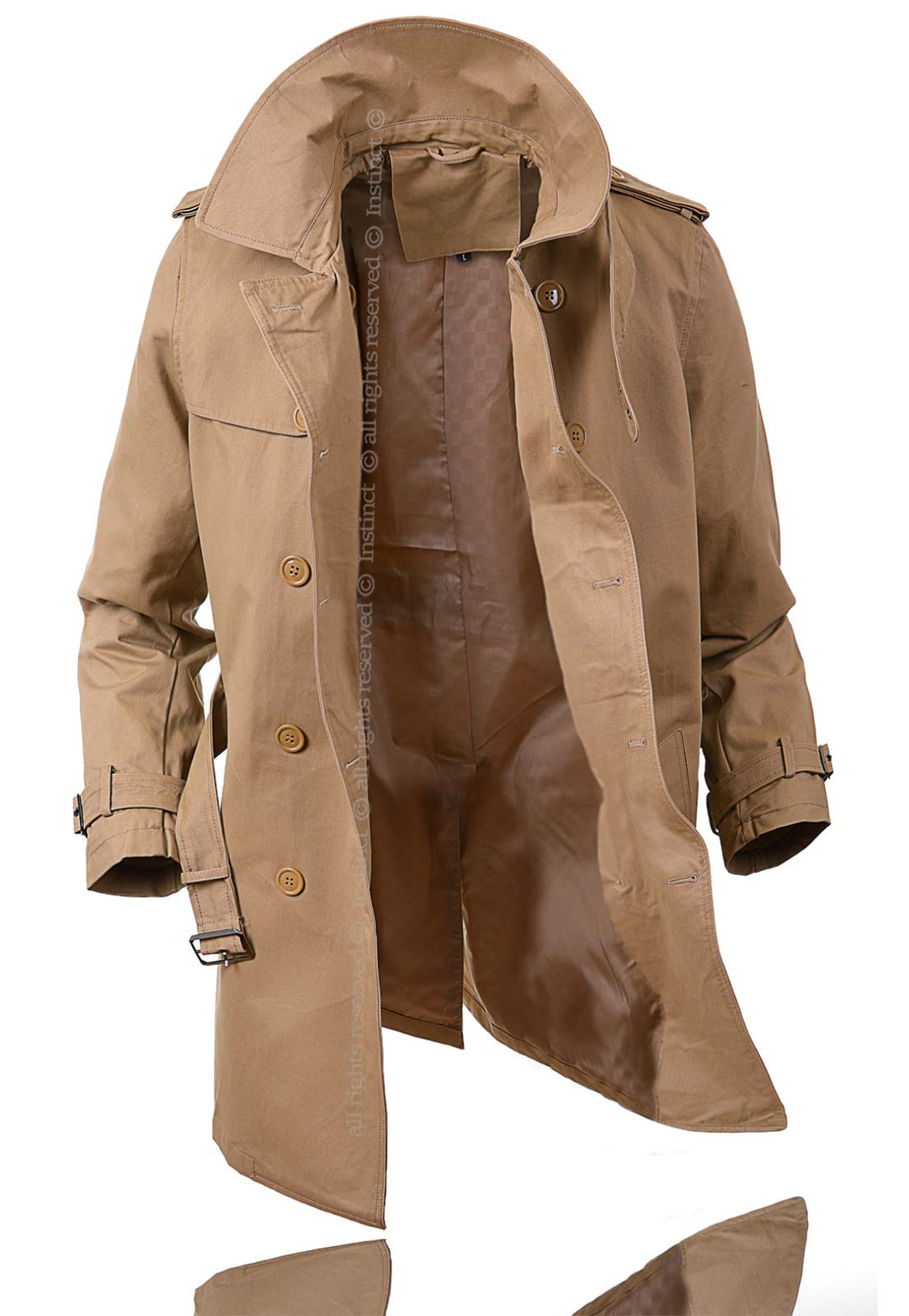 Trench Corto Uomo In Lana E Poliestere - Cappotto Invernale Elegante Con Risvolto, Perfetto Per Tutte Le Occasioni