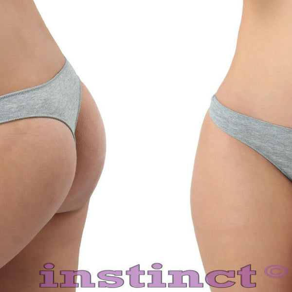 Slip perizoma tanga donna thong liscio cotone basic elasticizzato nuovo  IS5027