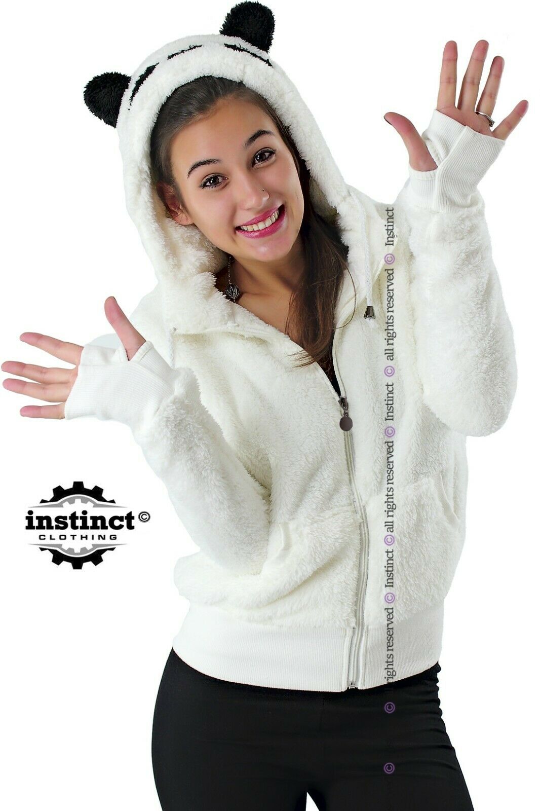 Felpe con orecchie sul cappuccio shop
