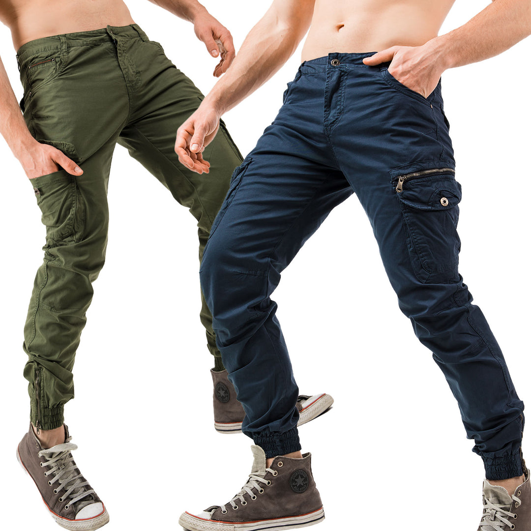 Lengender Pantaloni Cargo Uomo Multitasche con Cerniera Sottili Pantaloni da Combattimento Pantaloni da Lavoro Impermeabili Pantaloni Militari Tattici, blu, S Lengender Pantaloni Cargo Uomo Multitasche con Cerniera Sottili Pantaloni da Combattimento Pantaloni da Lavoro Impermeabili Pantaloni Militari Tattici, blu, S